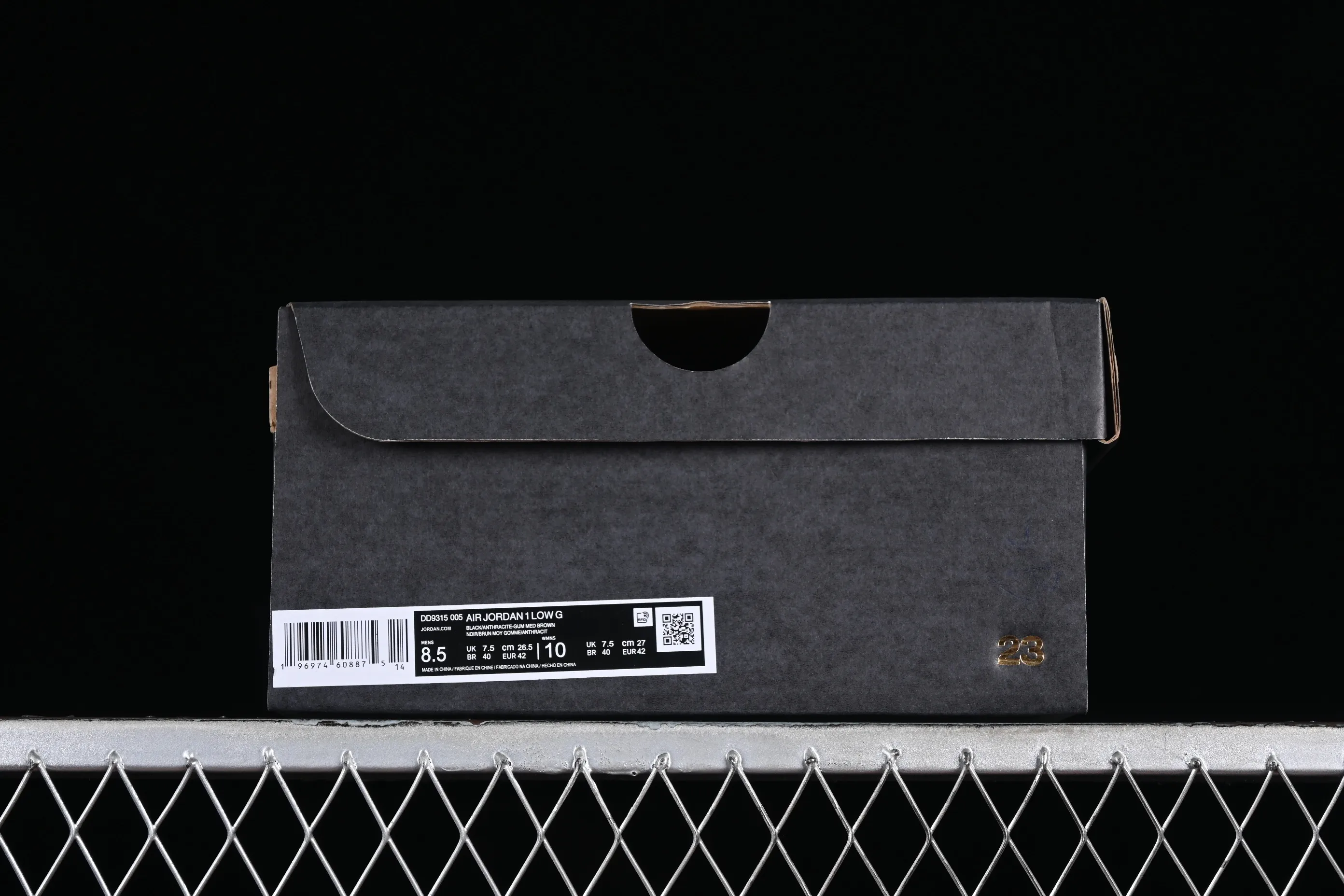 All categories Air Jordan Jordan series basketball shoes Air Jordan 1 Low Z version Air Jordan 1 Low Golf "Black Snake Pattern" AJ1 Joe 1 new golf version raw rubber black DD9315-005